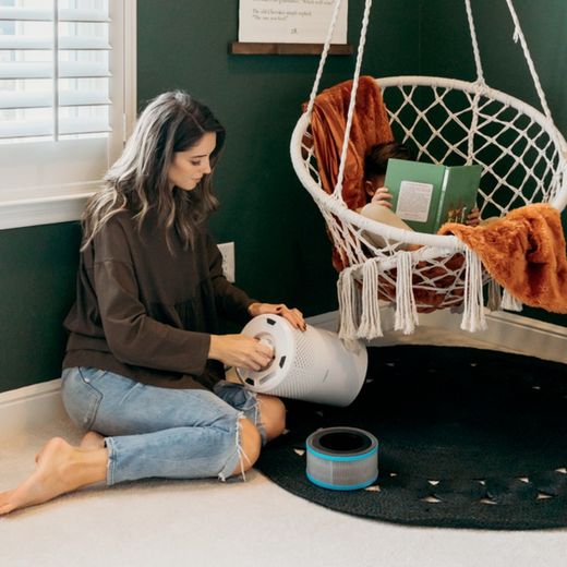 Koolstoffilter voor allergieën en griep (Klein)