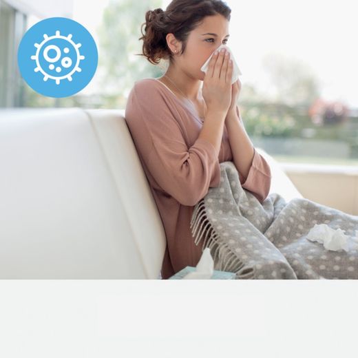 Filtro HEPA per allergie e influenza (Piccolo)