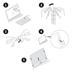 Blickschutzfilter – 2-fach abnehmbar für 16-Zoll-16:9-Laptops