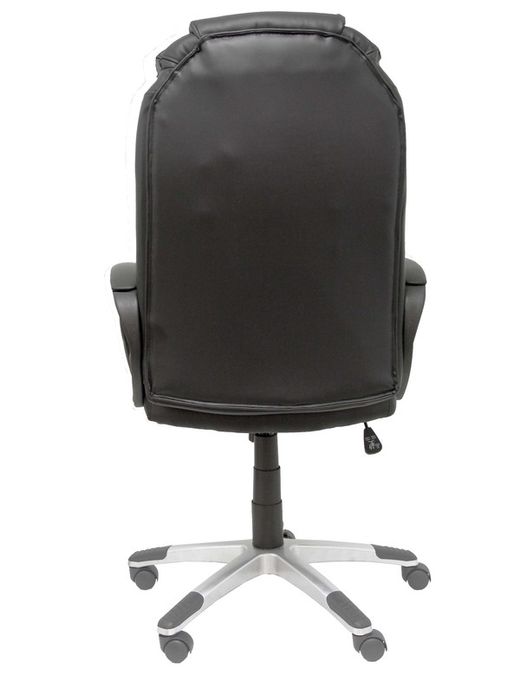 FORÖL Modelo Argamasón - Sillón de dirección ergonómico con mecanismo basculante y regulable en altura - Tapizado en similpiel color negro de primera calidad.