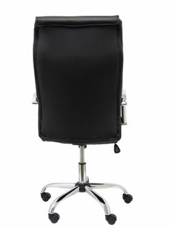 FORÖL Modelo Carcelén - Sillón de dirección ergonómico y basculante - Asiento y respaldo tapizados en similpiel color negro