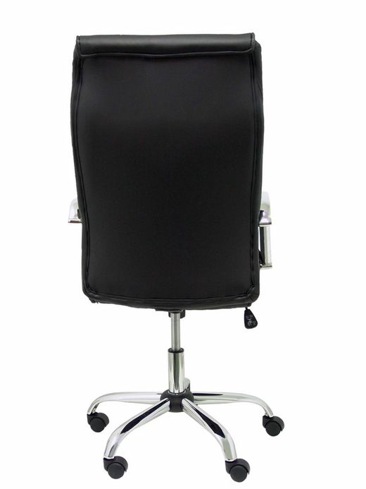 FORÖL Modelo Carcelén - Sillón de dirección ergonómico y basculante - Asiento y respaldo tapizados en similpiel color negro