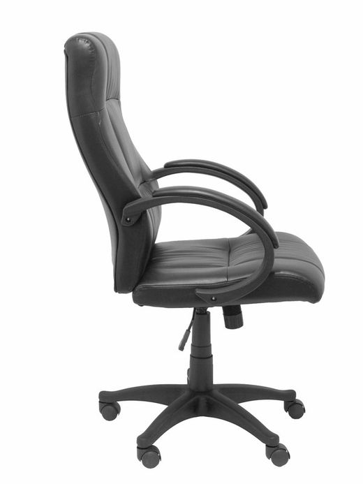 FORÖL- Modelo Munera - Sillón de dirección ergonómico con mecanismo basculante y regulable en altura - Tapizado en similpiel color negro de primera calidad