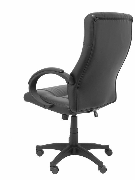 FORÖL- Modelo Munera - Sillón de dirección ergonómico con mecanismo basculante y regulable en altura - Tapizado en similpiel color negro de primera calidad