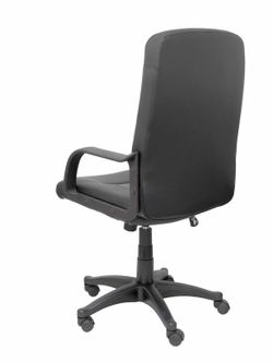 FORÖL Modelo Villa - Sillón de dirección ergonómico con mecanismo basculante y regulable en altura - Tapizado en similpiel color negro