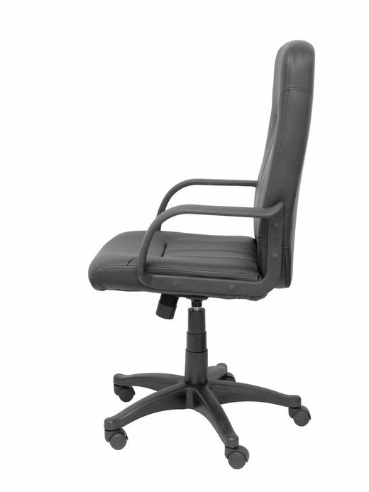 FORÖL Modelo Villa - Sillón de dirección ergonómico con mecanismo basculante y regulable en altura - Tapizado en similpiel color negro