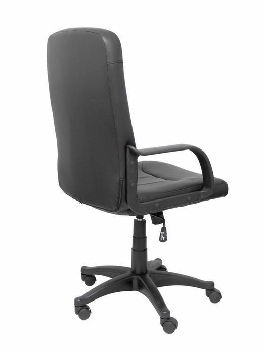 FORÖL Modelo Villa - Sillón de dirección ergonómico con mecanismo basculante y regulable en altura - Tapizado en similpiel color negro