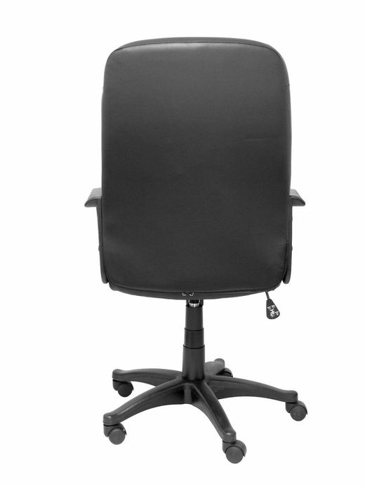 FORÖL Modelo Villa - Sillón de dirección ergonómico con mecanismo basculante y regulable en altura - Tapizado en similpiel color negro