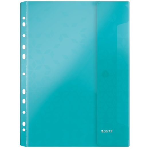 Copri patta WOW. PP Multitrapano. Copia sicura. DIN A4. 11 fori, colori assortiti