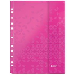 Copri patta WOW. PP Multitrapano. Copia sicura. DIN A4. 11 fori, colori assortiti