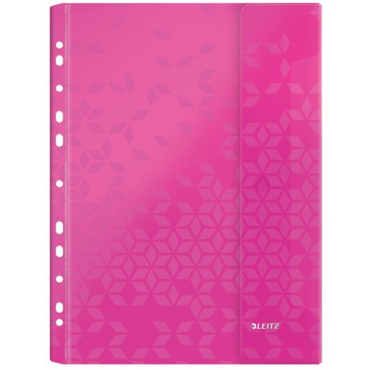 Copri patta WOW. PP Multitrapano. Copia sicura. DIN A4. 11 fori, colori assortiti