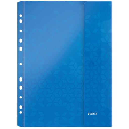 Copri patta WOW. PP Multitrapano. Copia sicura. DIN A4. 11 fori, colori assortiti