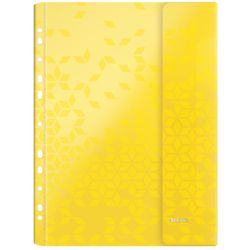 Copri patta WOW. PP Multitrapano. Copia sicura. DIN A4. 11 fori, colori assortiti