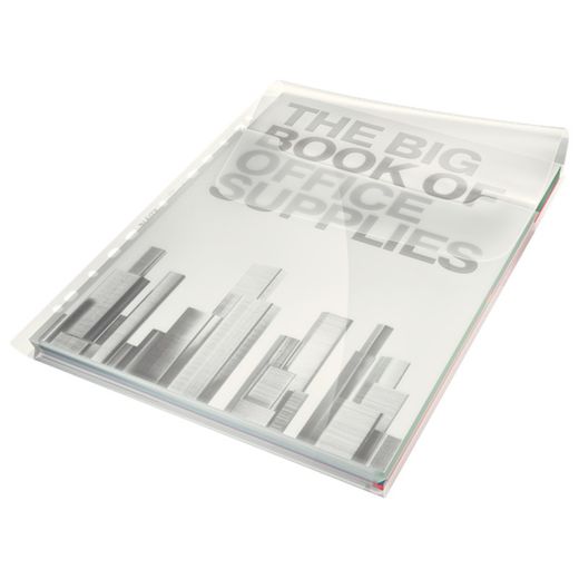 Copertura a soffietto con aletta capacità 20 mm (Borsa 5). PP 180 micron. Multitrapano. DIN A4. 11 buche