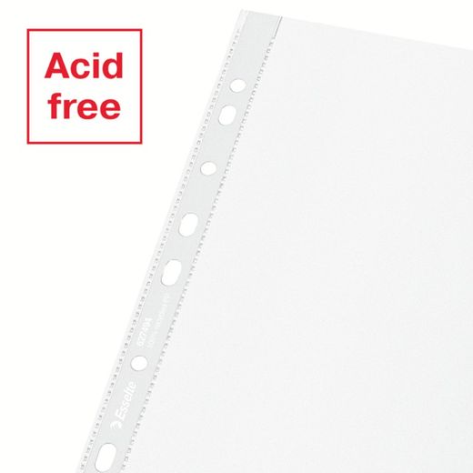 Document case (Box 100). PP "orange peel" with reinforcement. 70 microns. Recycled Esselte. DIN A4 MAX. 11 holes