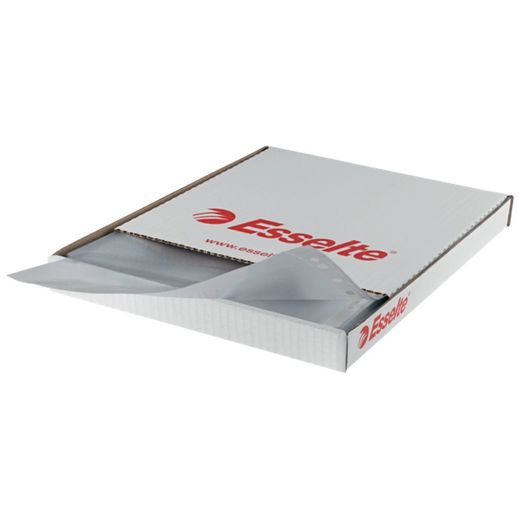 Porte-documents (Box 100). PP "peau d'orange" avec renfort. Multiperceuse. Copie sécurisée. Qualité économique. DIN A4. 11 trous