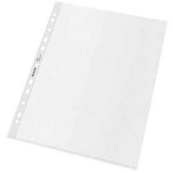 Couvertures porte-documents (Boîte 40). PP "Peau d'orange). Présentation à portée de main. 70 microns. Leitz Recycle. DIN A4. 11 trous