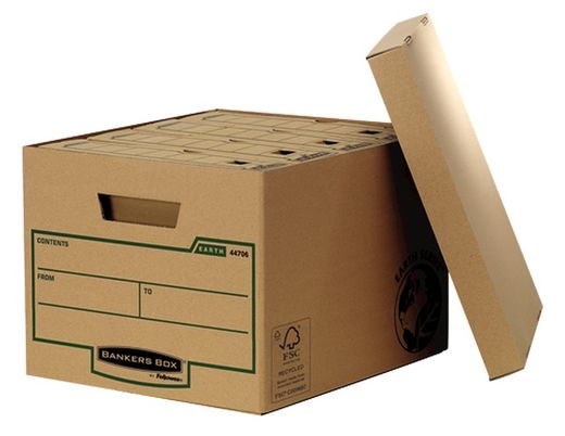 Großer Aktenbehälter mit manueller Montage