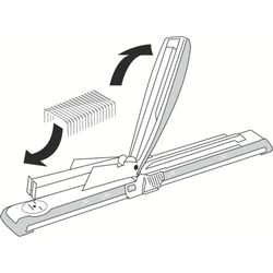 Petrus Langarmhefter mod. 600, grau/schwarz