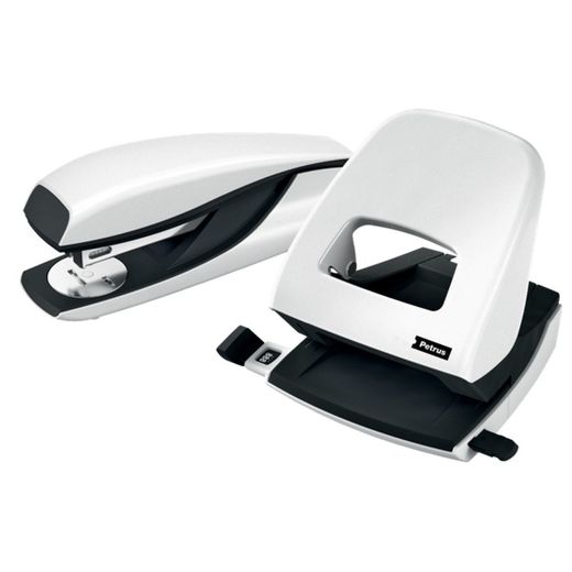 Petrus nietmachine mod. 635 WOW (blister), metallic wit