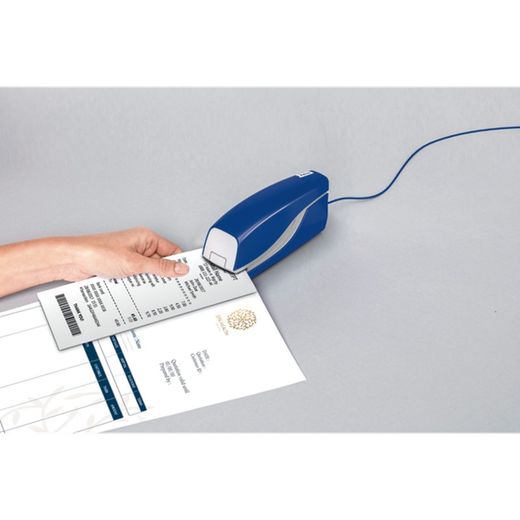 Cucitrice Petrus mod. E-110 (adattatore incluso), blu