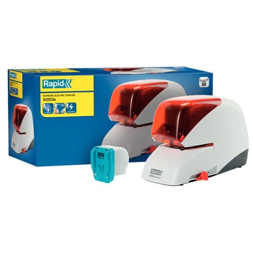 Nietmachine Rapid mod. 5050E, zilver/oranje