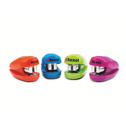 Rexel BUDDY nietmachine (blister), diverse kleuren