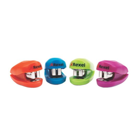 Rexel BUDDY nietmachine (blister), diverse kleuren