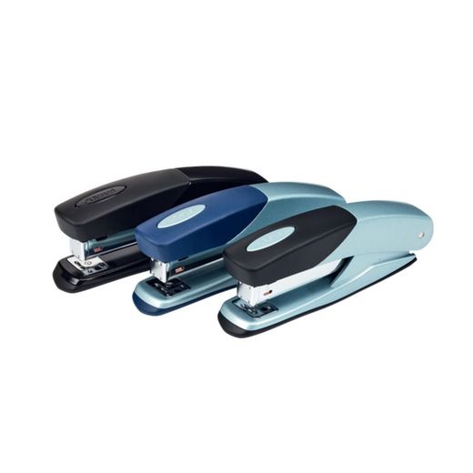 Agrafeuse Rexel TORADOR, argent/bleu