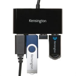 UH4000 USB 3.0-Hub mit vier Anschlüssen – Schwarz