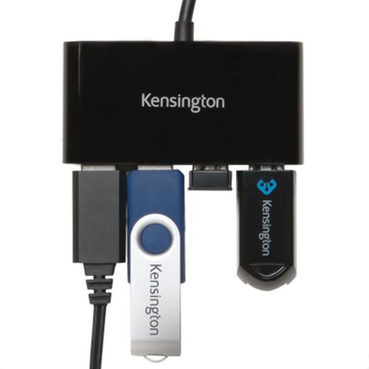 UH4000 USB 3.0-Hub mit vier Anschlüssen – Schwarz