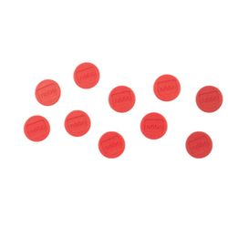 Magneti per lavagna bianca NOBO, 13 mm, 10 pezzi, rossi
