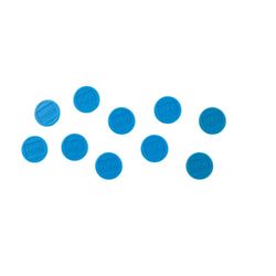 NOBO Whiteboard-Magnete, 24 mm, 10 Stück, blau