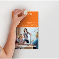 NOBO Whiteboard-Magnete, 24 mm, 10 Stück, weiß