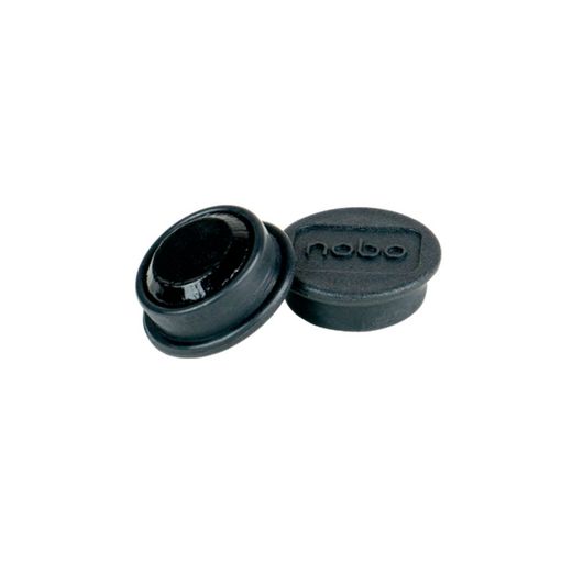 Magneti NOBO per lavagna, 24mm, 10 pezzi, neri