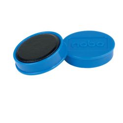 Magneti NOBO per lavagna, 32mm, 10 pezzi, blu
