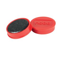 Magneti per lavagna bianca NOBO, 32 mm, 10 pezzi, rossi