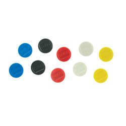 NOBO Whiteboard-Magnete, 32 mm, 10 Stück, sortiert