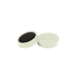 Magneti per lavagna bianca NOBO, 38 mm, resistenza 1,5 kg, 10 pezzi, bianchi