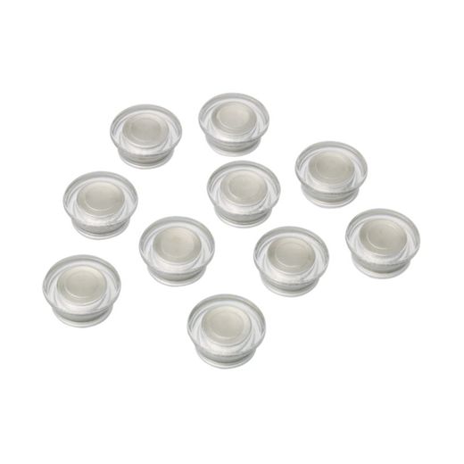 NOBO-Magnete für CRISTAL-Tafeln (Pack 10), transparent