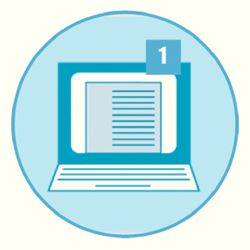 Indeks projektów Esselte do druku. DIN A4. Zakładki PP 1-10, wielokolorowe