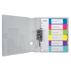 Indeks projektów Leitz WOW do druku. DIN A4. Zakładki PP 1-6