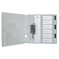 Index van projecten Afdrukbare Leitz WOW. DINA4. PP tabs 1-6, wit/zwart