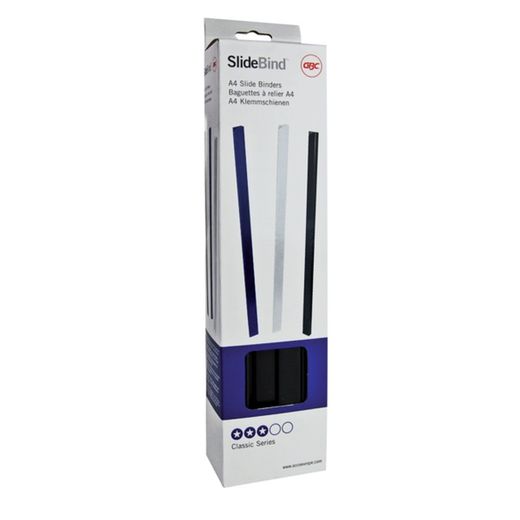 GBC DIN A4 5MM Rücken (Box 25), schwarz