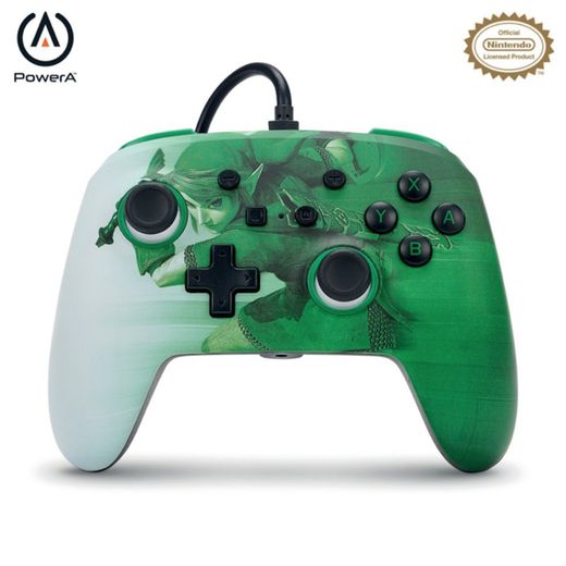 PowerA Enhanced Wired Controller til Nintendo Switch - Heroic Link