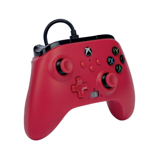 PowerA Enhanced Wired Controller til Xbox Series X|S - Artisan Red