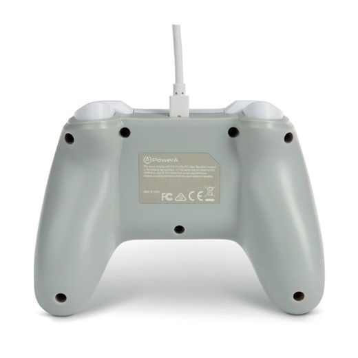 Mando con cable PowerA para Nintendo Switch - Blanco