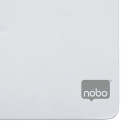 NOBO aflang minimagnettavle 140x360 mm, hvid