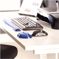 Crystal™ Mini Flexible Gel Handledsstöd Blå