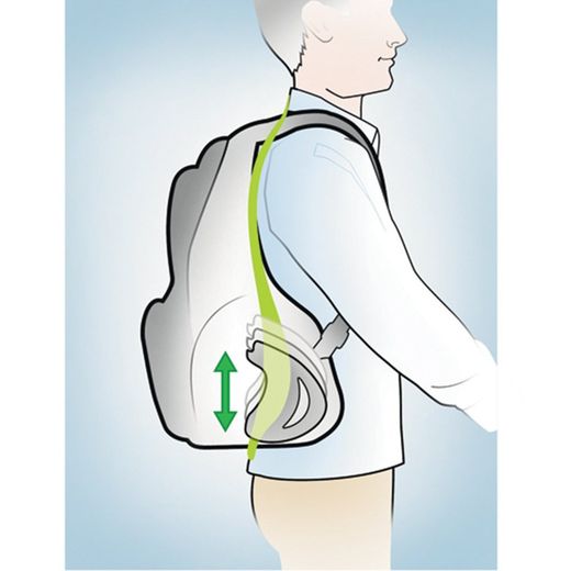 Contour™ 15,6-Zoll-Laptop-Rucksack Schwarz